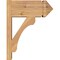 Ekena Millwork Legacy Arts & Crafts Smooth Outlooker, Western Red Cedar, 7 1/2"W x 16"D x 20"H OUT08X16X20LEC03SWR - alternate 3